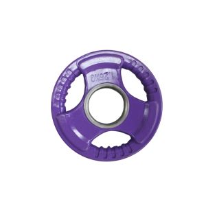 Colored Rubber Weight Plate 1.25Kg Purple 1 Ea WP020