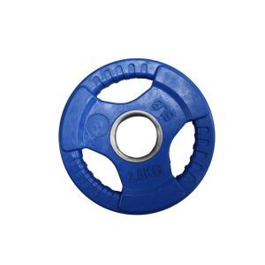  Colored Rubber Weight Plate 2.5Kg Blue  1 Ea WP020