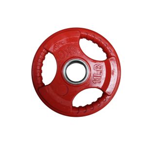  Colored Rubber Weight Plate 5Kg (11lb) Red 1 Ea WP020