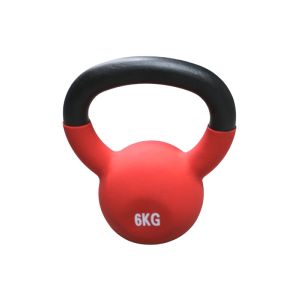  Neoprene Kettlebell 6Kg Red & Black  1 Ea KB001