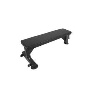 Black Flat Exercise Bench 1300x670x420mm 22/24kg 1 Each SE001