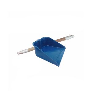 Innova Trading Dust Pan With Wood Hdl Blue 1 Each 20-0856