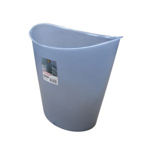 Sterilite Oval Waste Basket Grey 12 Qt 1 Each 764-10311H06