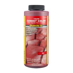 Quikrete Liquid Cement Color Red 10 oz  1Ea 5070974