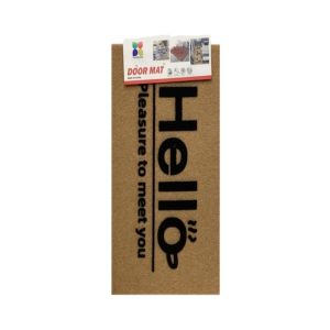 Hello Pleasure To Meet Door Mat 1Ea