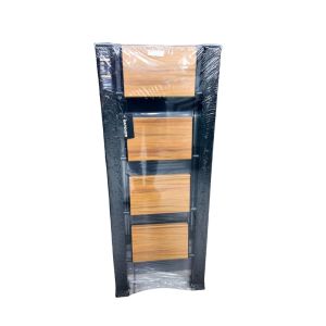 Step Folding Ladder – Heavy-Duty Steel Frame W/ Anti-Slip Steps
