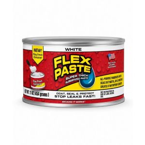Flex Paste Super Thick Rubberized Paste White 1lb