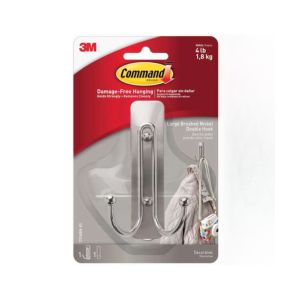  3 M Command Double Hook 4 lb Bn 1 Each 5018889