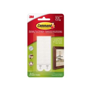 Ace  Pic Hanging Strips  Lrg Wht  1 Each 5494646