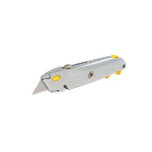 Stanley  Quick Change Retr Utility Knife Wth String Cutter 6 3/8 In Gray 1 Each