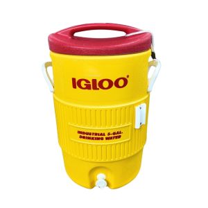 Igloo Cooler  5 Gal Red & Yellow