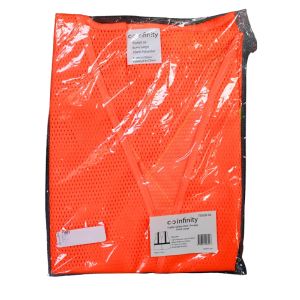 Cyg Intl Inc Traffic Safety Vest  Extra Large  Orange  1 Each TSVOR-XL