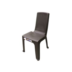 Eterna Armless Chair  Brown 1 Each 854-7201