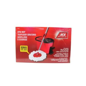 Ace Spin Mop Microfiber    1 Ea 1030133