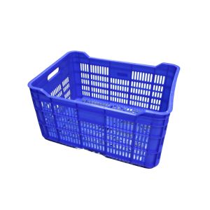 BLUE PLASTIC CRATE 580X410X320MM 1 Each HDK-016