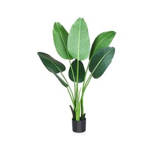  Artifical Bird of Paradise Leaf Plant H120CM  1 Ea