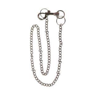 Diamond Bolt Clip Keychain with Chain 30