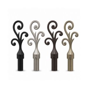 Metal Curtain Rod Painted Color 84-120 In 1 Each
