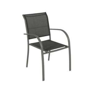  Armchair Piazza 56x65x88cm Alu Anthacite 1 Ea 330771