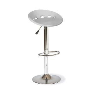 Blow Mold  Bar Stool White  1 Each YD43