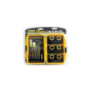Steel Grip Tap & Die Set 13pc   1 Ea 2366409