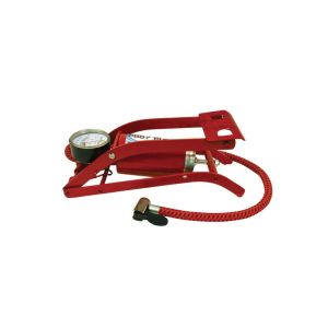Ace High Volume Steel Foot Pump 100 Psi Red 1 Each 81423