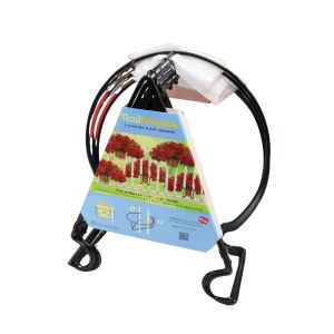 RailScapes 2 Floating Plant Hangers  Black Metal 9