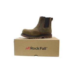 RockFall Ruby Womens Safety Boots Brown Size UK6/US7 1 Each RF951