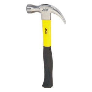 Ace Claw Hammer Fiberglass Handle 16oz Multi 1 Each 20717