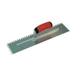 Marshalltown 4-1/2 in. W Steel Notched Trowel 1 Each 2140523
