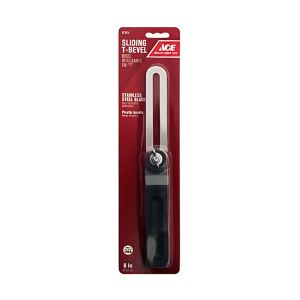 Ace Intl Bevel T Polysteel 4x2 In Black 1 Each 27243
