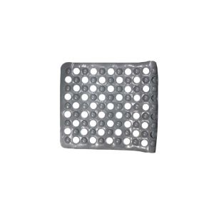 PVH Building Pvc Bath Mat Wth Holes 60x38 Cm Pearl Grey 1 Each 7201182