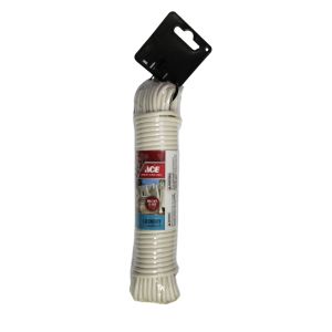 Ace 50 ft. Plastic Clothesline White 1 Each 71551