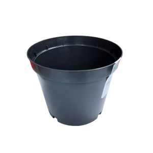 Nature Recycled Plastic Plant Pot 10L Black