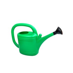 Green Plastic Watering Can – 2.5L Capacity W/ Detachable Sprinkler