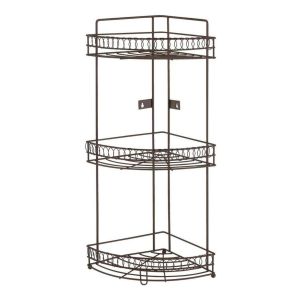 Kennedy Bathroom Organizer 20X20X75.5Cm Bronze 1 Ea 24203-RUST