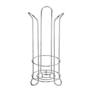 Idesign Toilet Paper Organizer 16.5x16.5x52.58Cm Silver 1 Ea 24216-SAT