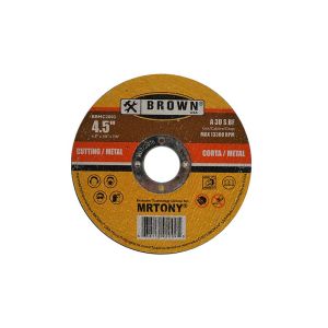 Brown USA Metal Cutting Disc 4.5x5/8-7/8 In Metal 1 Each BRMC2003