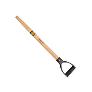 Brown Replacement Shovel Handle Wth Poly D-Grip Wood 1 Each BRAG5006
