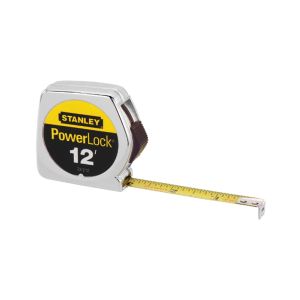  Stanley Tape Measure 12x Half Inch  1 Ea 20947