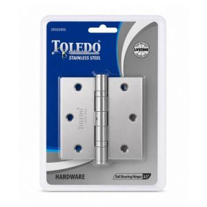  Toledo Hinge  3.5x3.5 In Stainless Steel 1 Each 350250SS