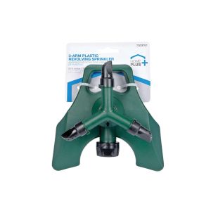 Ace Intl Sled Base Rotating Sprinkler 3 Arm Green 1 Each 7303761
