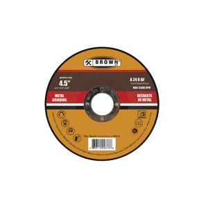  Brown USA Grinding Disc  4.5x1/4x7/8 In Metal 1 Each BRMG1002