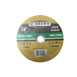  Brown USA Stone Cutting Disc 7x1/8x7/8 In Metal 1 Each BRSC4002