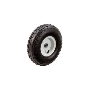 Farm and Ranch 6 in. D X 10 in. 300 lb. cap. Centered Rubber Tire 1 Each 7007692