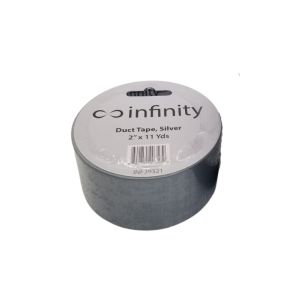 Infinity Duct Tape  2 In x 11 Yd Silver Roll 1 Each INF39321