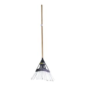  Brown USA Metal Leaf Rake with Handle 22T BRAG1026