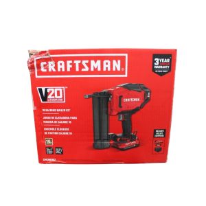  Craftsman Brad Nailer Kit V20  18Ga  1 Ea 2837631