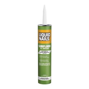 Liquid Nail Subfloor & Deck Construction Adhesive 10oz  1 Ea 1214501
