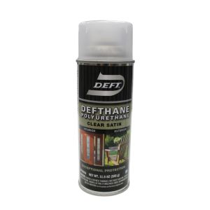 Deft Defthane Polyurethane  Aerosol Clear Satin 11.5oz 1 Ea 12962